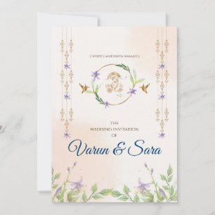 Hindu wedding invitation & Indian invitations