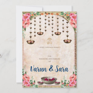 Hindu wedding invitation & Indian invitations