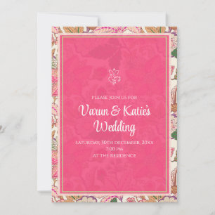 Hindu wedding invite & Indian wedding invitations