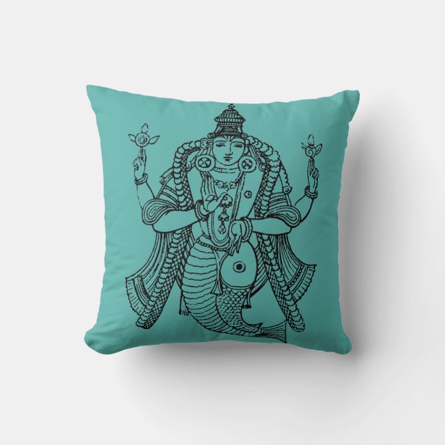 Hinduism: Vishnu Cushion (Front)