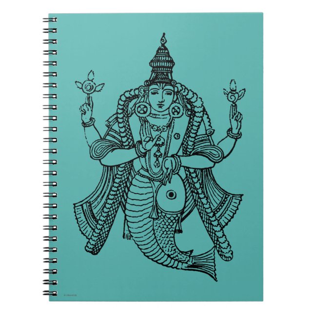 Hinduism: Vishnu Notebook (Front)