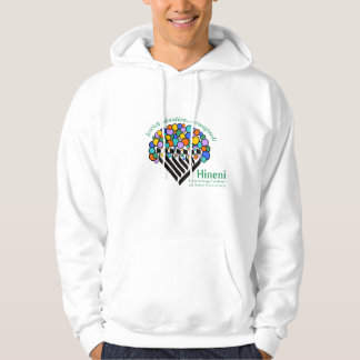 Hineni Learning Centre Men's Hoodie - White