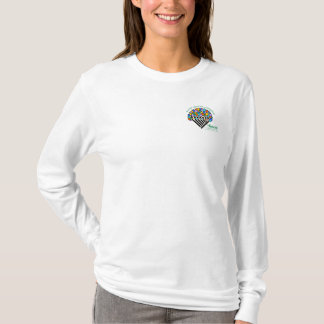 Hineni Learning Centre Women's Long-Sleeve White T-Shirt