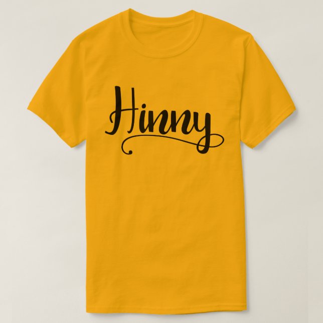 Hinny Geordie Newcastle Dialect T-Shirt (Design Front)