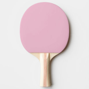 Hint of Cherry Pink Solid Colour Pastel Shade Ping Pong Paddle