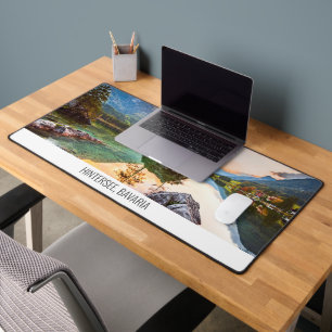 Hintersee Lake, Bavaria, Germany Desk Mat