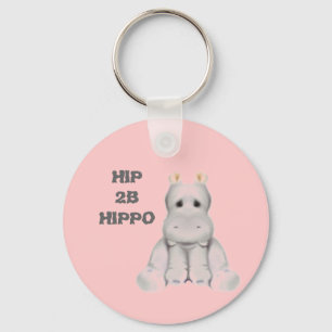 hip 2 B hippo Key Ring