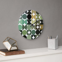 Hip Abstract Half Circles Industrial Fusion Art