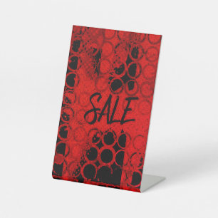 Hip and Edgy Sale Sign with Vibrant and Flashy Co