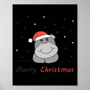 Hip Christmas Merry Christmas Hips Premium  Poster