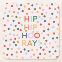 Hip Hip Hooray Congratulations Grad Birthday