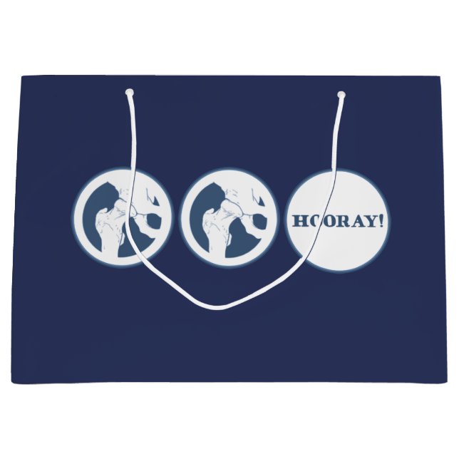 Hip hip hooray gift bag (Front)