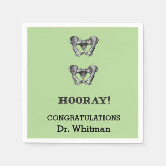 Hip Hip Hooray Personalised Graduation Napkin