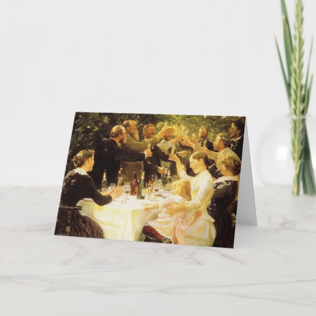 Hip Hip Hurrah! Thank You Card (Front)