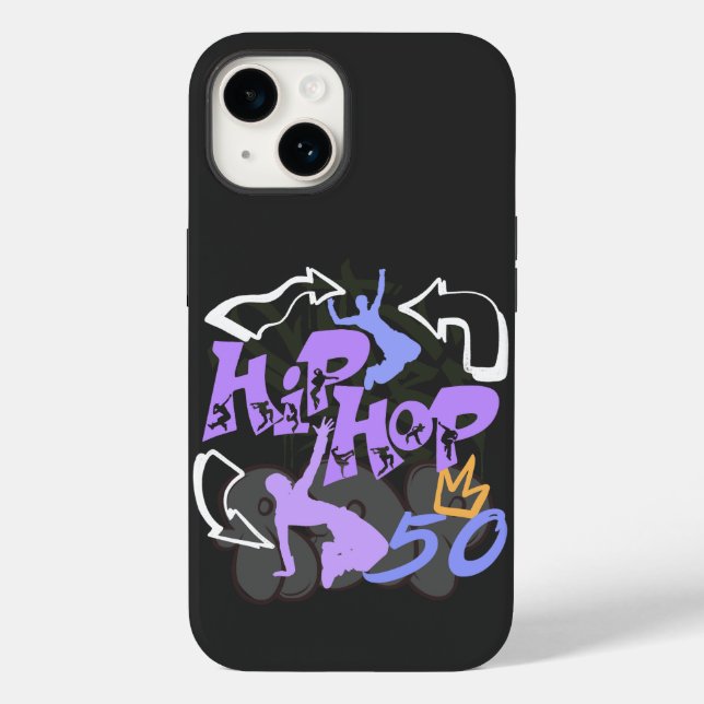 Hip Hop 50.b Case-Mate iPhone Case (Back)