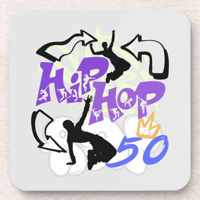 Hip Hop 50.w Coaster (Front)