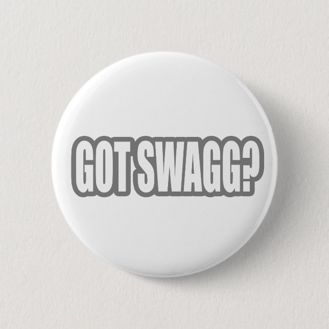 HIP HOP 6 CM ROUND BADGE (Front)