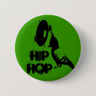 hip hop 6 cm round badge