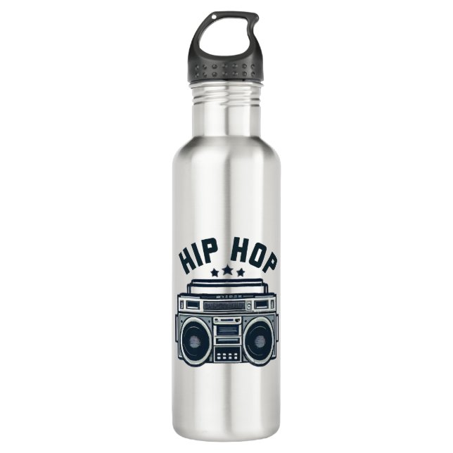 Hip hop 710 ml water bottle (Front)