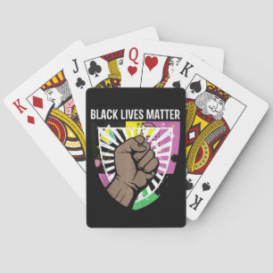 Hip Hop African American Black Pride First 1990s Playing Cards