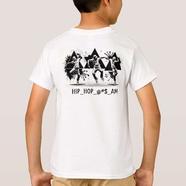 HIP_HOP_AM T-Shirt (Back)