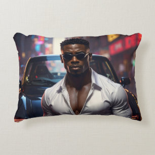 Hip Hop - American Rap Star - Decorative Cushion