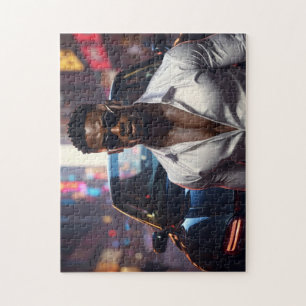 Hip Hop - American Rap Star - Jigsaw Puzzle