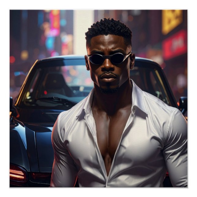 Hip Hop - American Rap Star -  Poster (Front)
