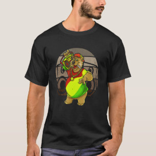 Hip Hop Bear Animal Hip Hop Teddy Bear T-Shirt