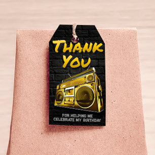 Hip hop Birthday - Favour Tag