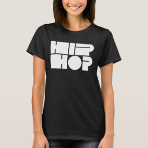 Hip Hop Block Typography T-Shirt