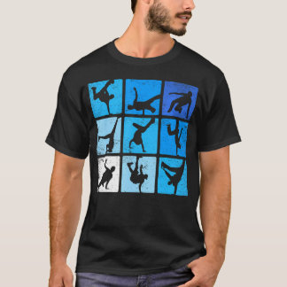 Hip Hop Break Dance Poses        T-Shirt
