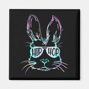 Hip Hop Bunny Boys Kids Toddler Easter Rabbit Yout Magnet