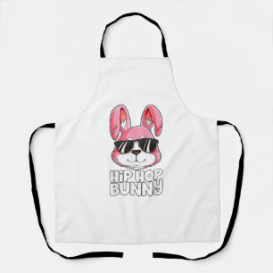 Hip Hop Bunny Easter Boys Girls Kids Men Rabbit Lo Apron