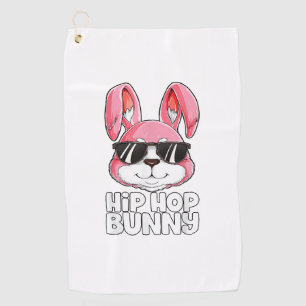 Hip Hop Bunny Easter Boys Girls Kids Men Rabbit Lo Golf Towel