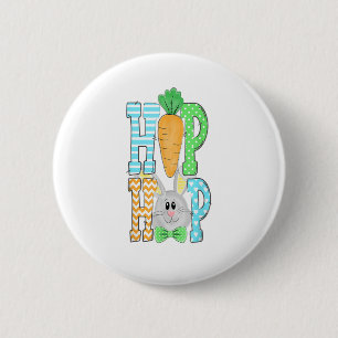 Hip Hop Bunny Easter Bunny Classic Rabbit Lover 6 Cm Round Badge