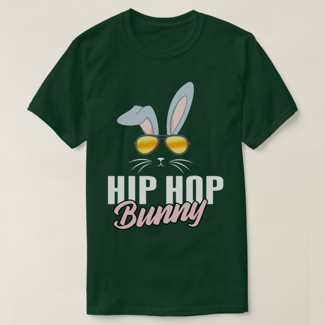 Hip Hop Bunny   Lets Dance  T-Shirt (Design Front)