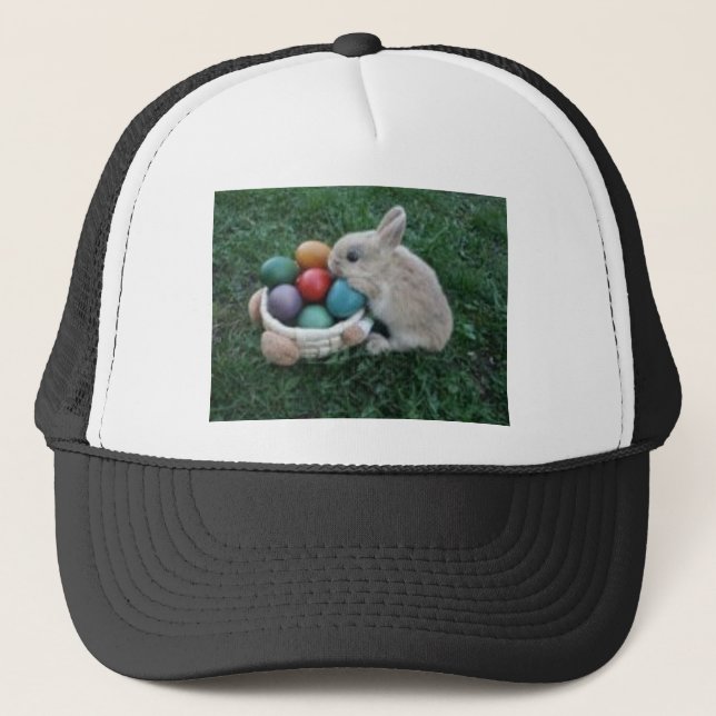 HIP HOP BUNNY v.1 Trucker Hat (Front)