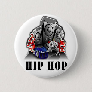 Hip Hop Button