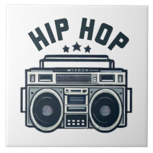 Hip hop ceramic tile