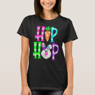Hip Hop Cute Bunny Funny For Easter Toddler Kids T-Shirt