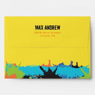 HIP HOP DANCE Bat Bar Mitzvah Envelope