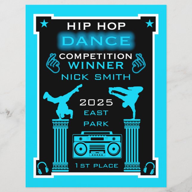 Hip Hop Dance Competition (Front)