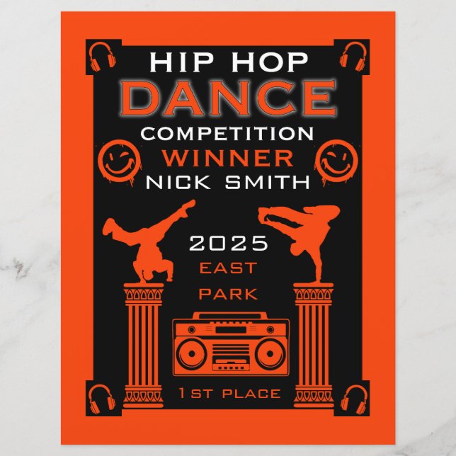 Hip Hop Dance Competition (Front)
