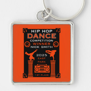 Hip Hop Dance Competition Key Ring