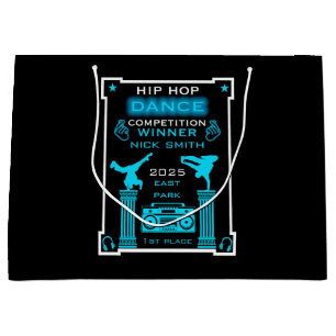 Hip Hop Dance Competition Large Gift Bag