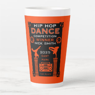 Hip Hop Dance Competition Latte Mug
