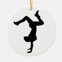Hip Hop Dancer Personalised Ornament