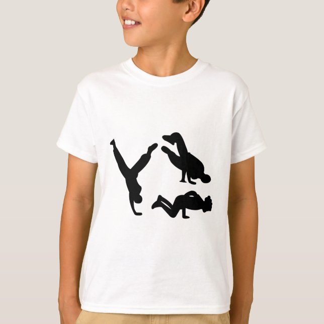 hip hop dancer T-Shirt (Front)
