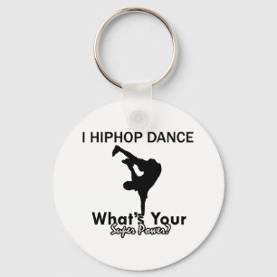 Hip Hop dancing designs Key Ring